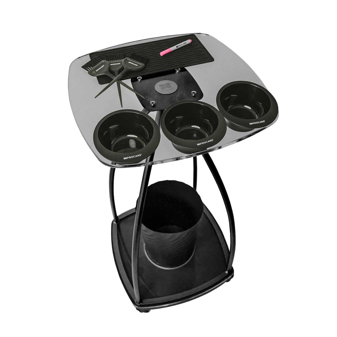 Procare Write & Wipe Colouring Trolley Black