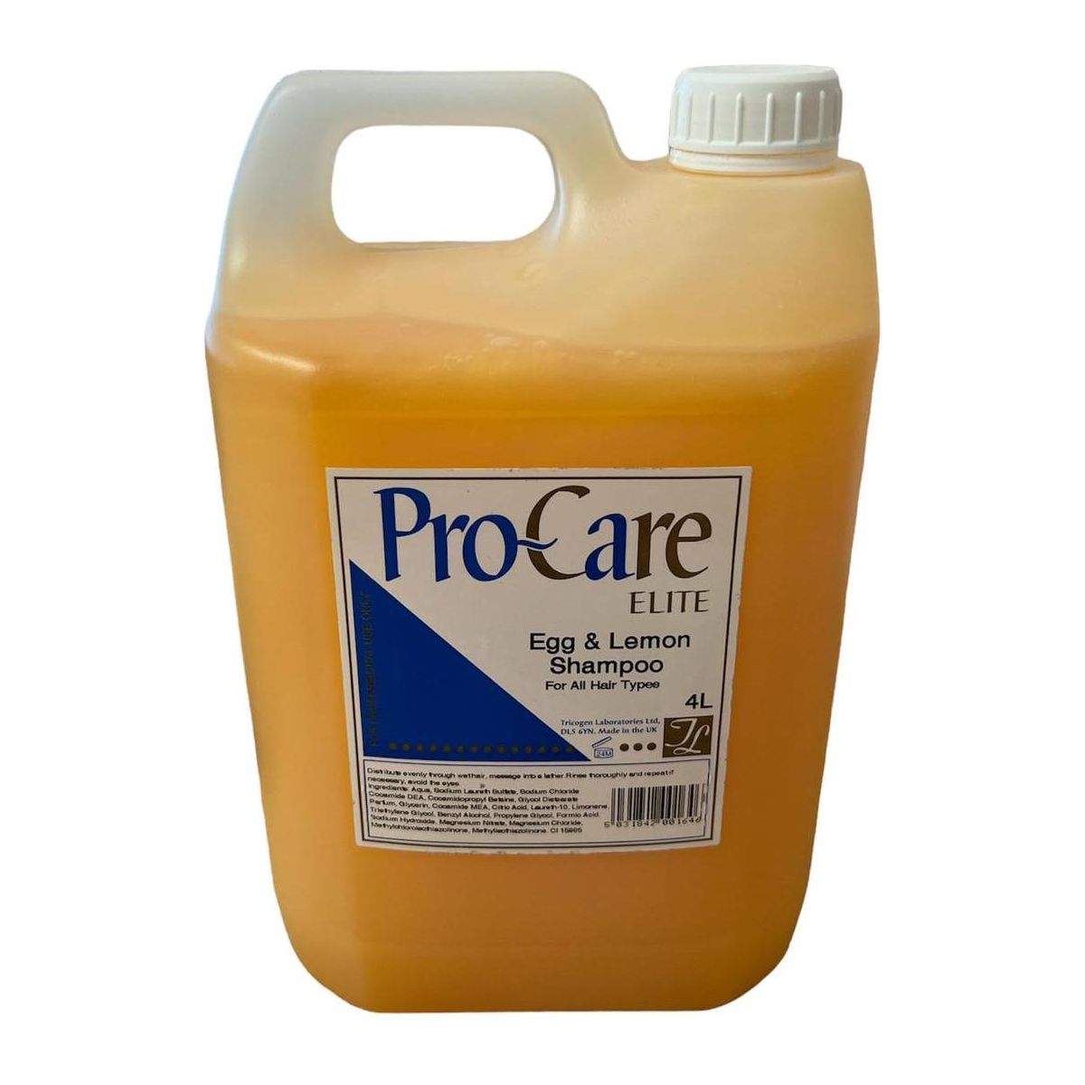 Pro-Care Elite Egg & Lemon Shampoo 4L