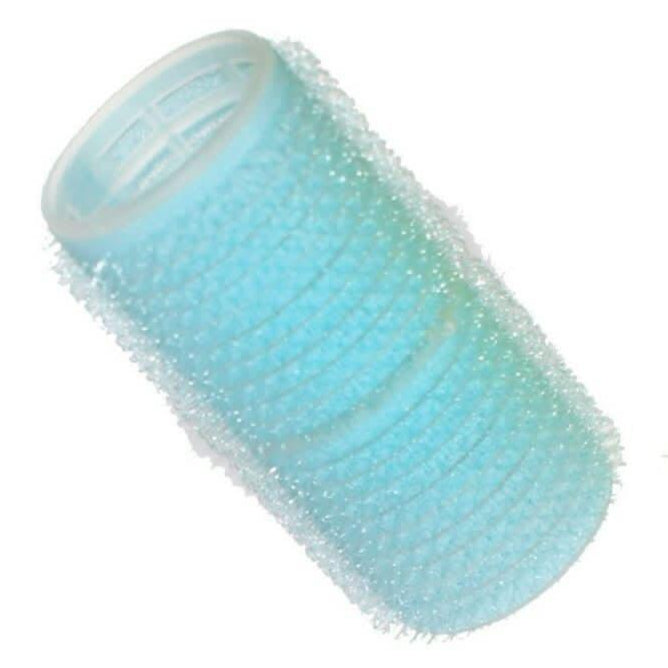 Hairtools Cling Rollers Light Blue 28mm pk12 1