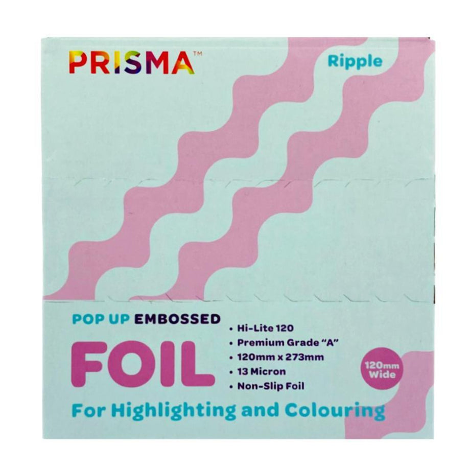 Prisma - Embossed Pop-Up Foil - Ripple Blue Pink (120mm x 273mm) (Single)